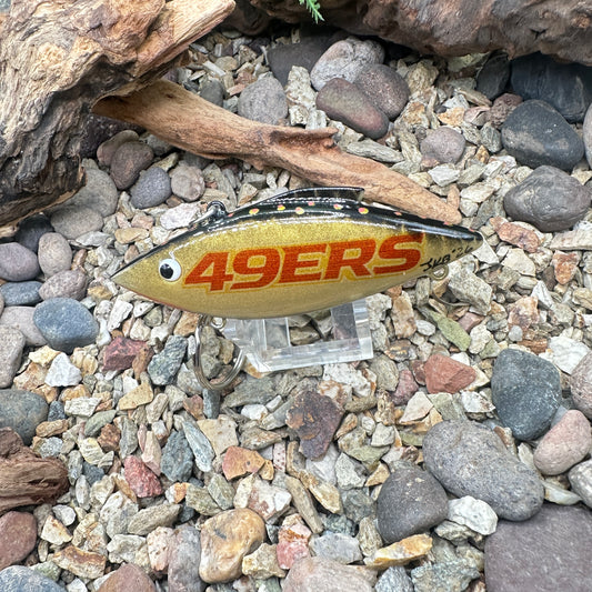NFL 49ers Keychain