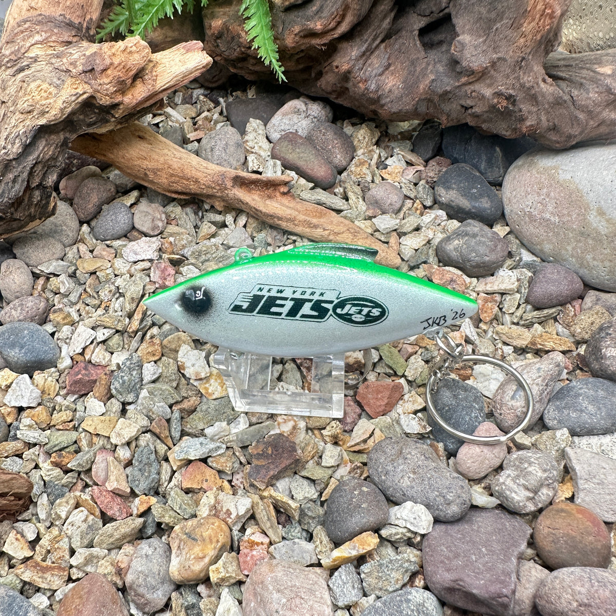 NFL NY Jets Keychain