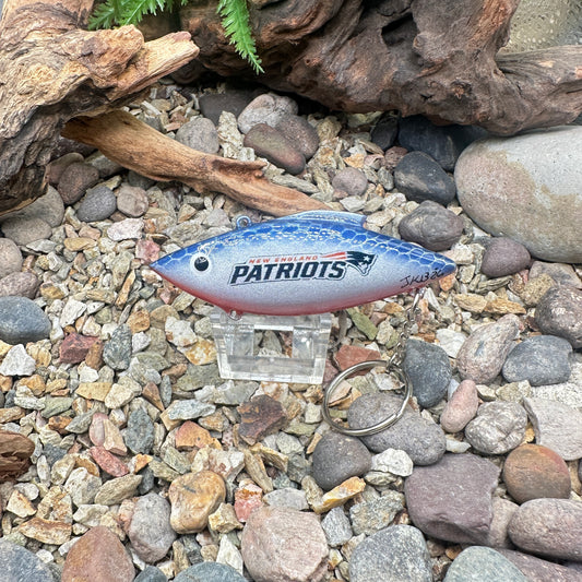 NFL Patriots Keychain