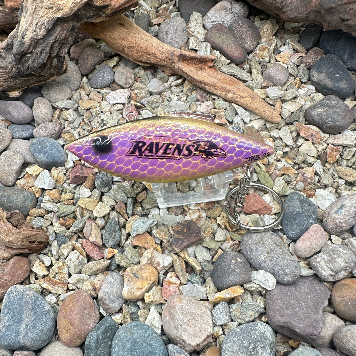 NFL Ravens Keychain